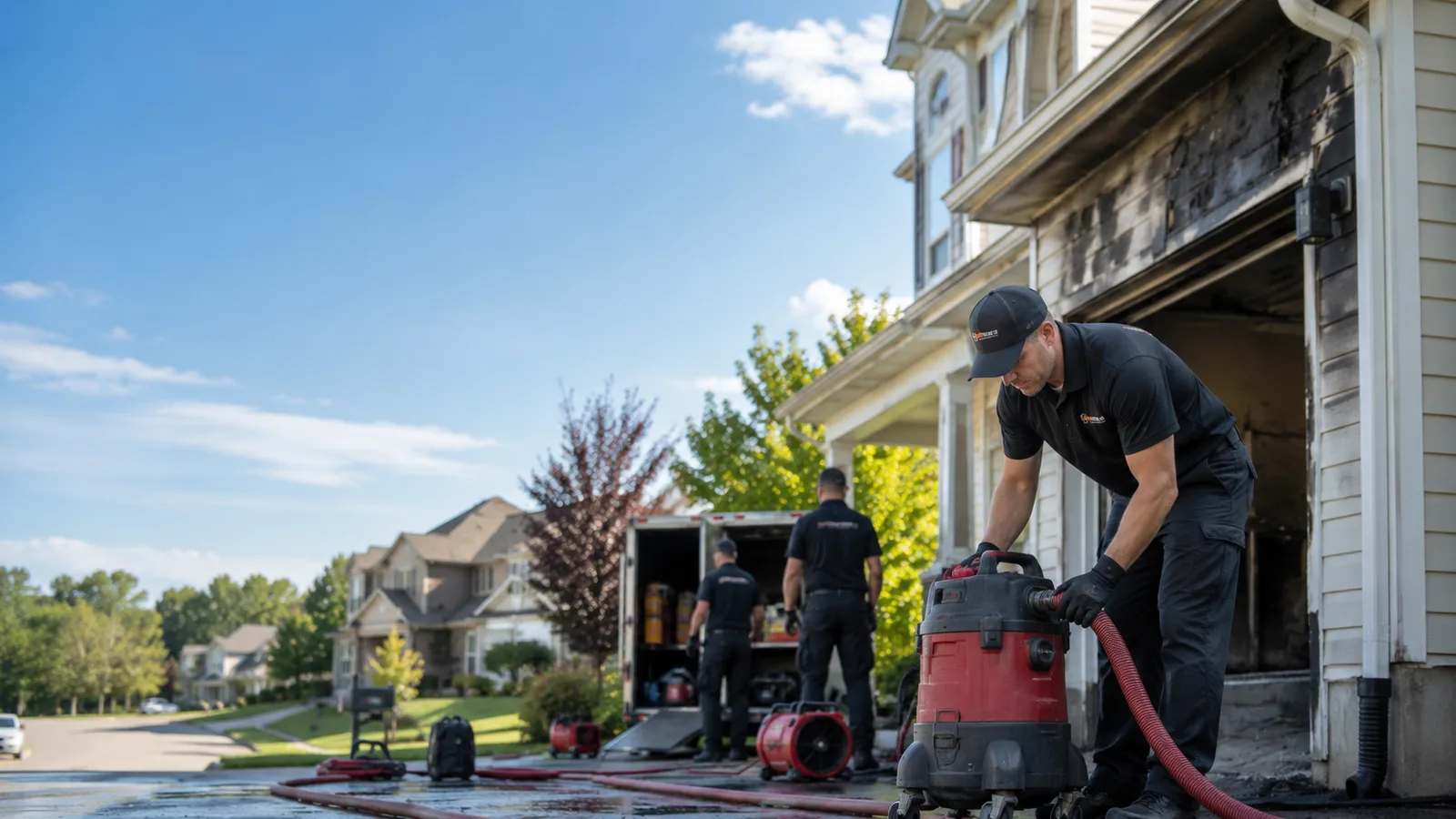 Fire And Smoke Damage Restoration in Sandy Hook, CT near me